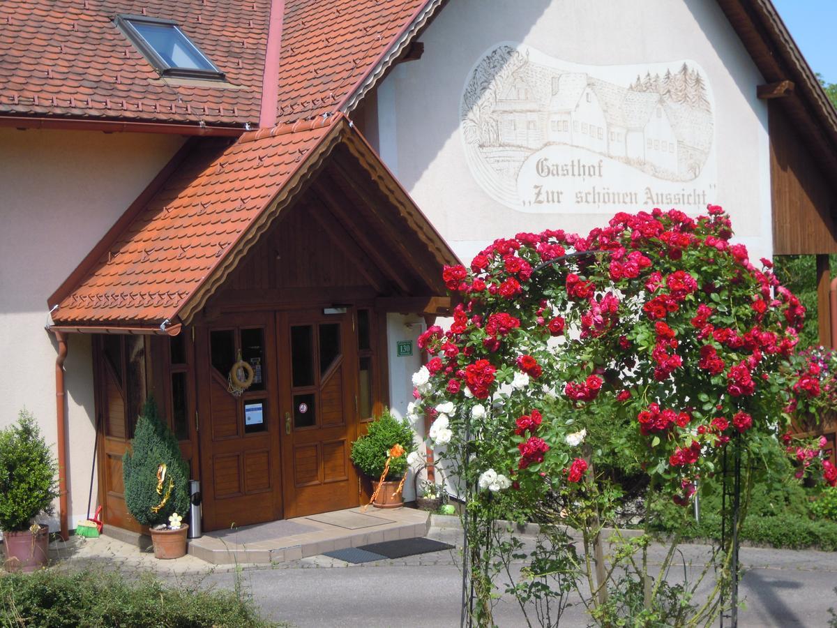 Gaestehaus Zur Schoenen Aussicht Wies 외부 사진