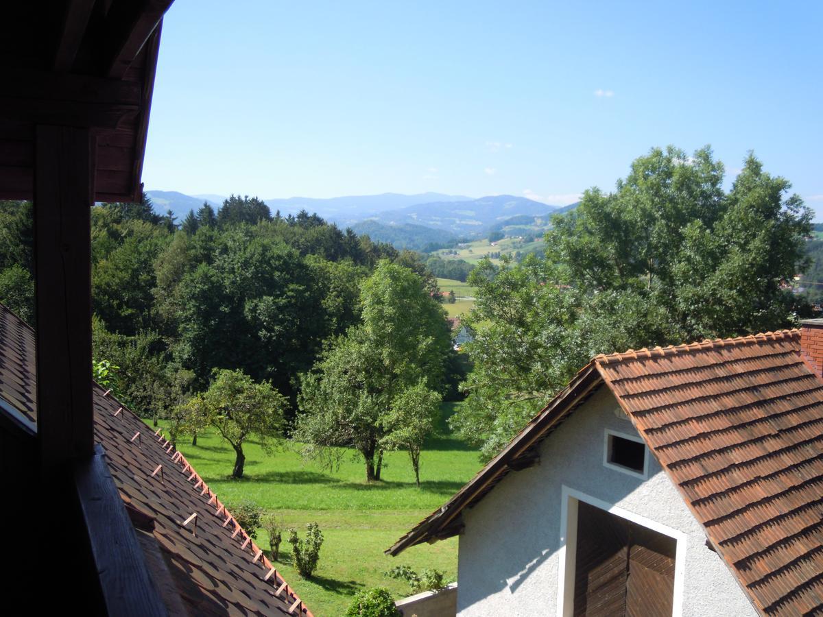 Gaestehaus Zur Schoenen Aussicht Wies 외부 사진